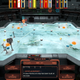 The main campaign screen, showing a map of the Twelve Colonies, Cylon intrusions and the status of each home planet.